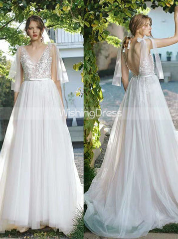 products/princess-wedding-dress-with-straps-garden-bridal-dress-wd00460-4.jpg