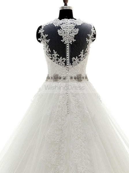 Princess Wedding Dresses,Classic Wedding Dress,Romantic Wedding Dress,WD00251