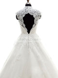 Princess Wedding Dresses,Lace Wedding Dress,Romantic Wedding Dress,WD00255
