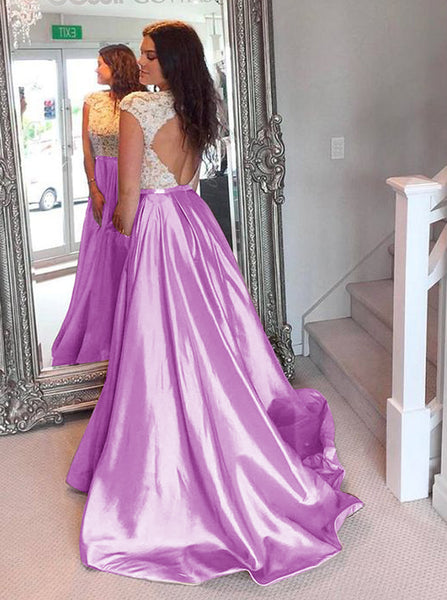 Prom Dresses for Teens,A-line Prom Dress,Prom Dress with Pockets,PD00277