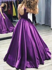 Purple Princess Prom Gown,Modest Satin A Line Evening Dress,Simple Prom Dress for Teens PD00099, US14W / Burgundy Purple Princess Prom Gown,Modest Satin A Line Evening Dress,Simple Prom Dress for Teens PD00099, US14W / Burgundy