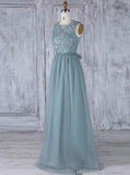 Fairytale Bridesmaid Dresses,Open Back Bridesmaid Dress,BD00344