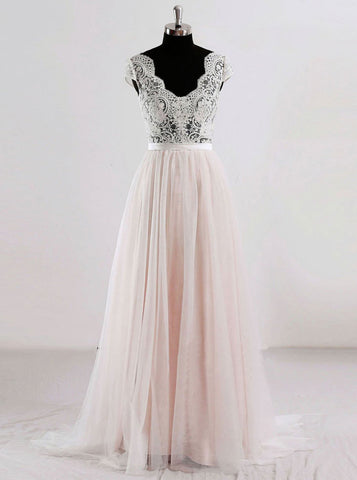products/romantic-wedding-dresses-colored-wedding-dress-cap-sleeves-bridal-dress-wd00245-1.jpg