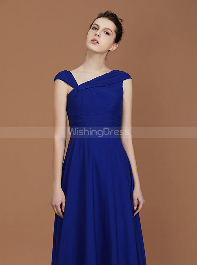 Royal Blue Asymmetrical Bridesmaid Dresses,Simple Bridesmaid Dress,BD00329, US10 / Burgundy Royal Blue Asymmetrical Bridesmaid Dresses,Simple Bridesmaid Dress,BD00329, US10 / Burgundy