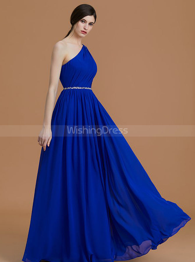 royal blue blue bridesmaid dress Dark Chiffon Mismatched Dresses,Cheap Wedding Party Dresses,apd1751 while the detachable overskirt adds drama and versatility Royal Blue Mismatched Mermaid Long