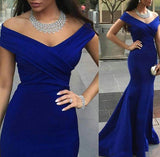 Royal Blue Evening Dresses,Elegant Prom Dress,PD00405