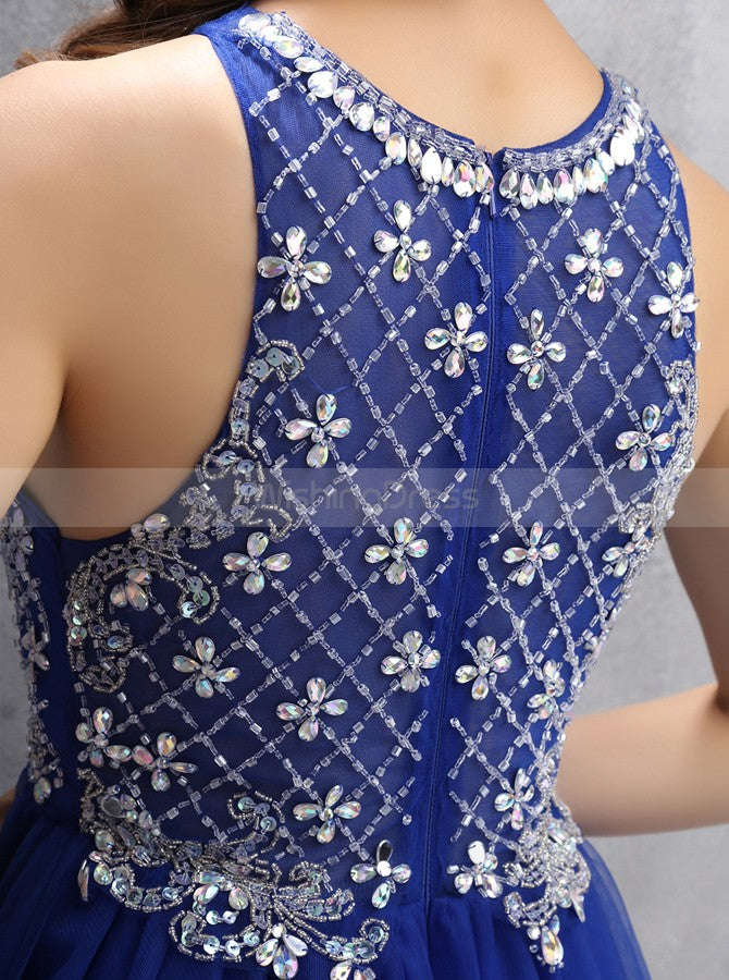 Royal Blue Homecoming Dresses,Beaded Sweet 16 Dresses,Short Sweet 16 D - Wishingdress Royal Blue Homecoming Dresses,Beaded Sweet 16 Dresses,Short Sweet 16 D - Wishingdress