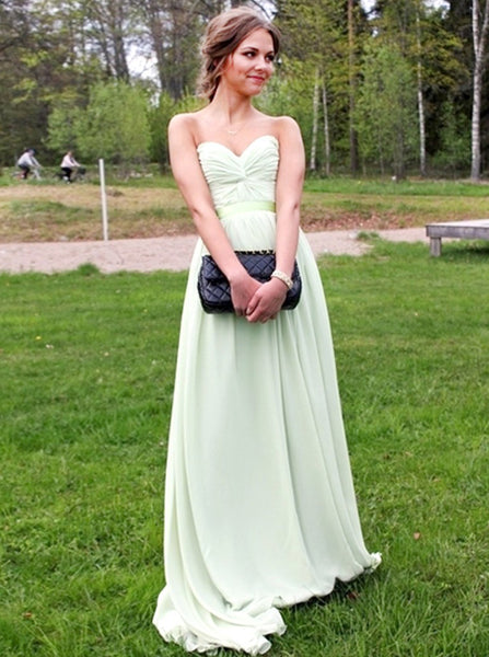 Sage Prom Dresses,Graduation Dresses,Elegant Prom Dress for Teens,Sweetheart Prom Dress,PD00262