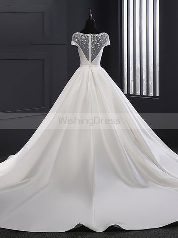 products/satin-wedding-dresses-bridal-gown-with-sleeves-aline-wedding-dress-vintage-bridal-dress-wd00077-4.jpg