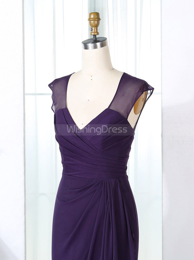 Sheath Bridesmaid Dresses,Dark Purple Bridesmaid Dresses,Elegant Bride - Wishingdress Sheath Bridesmaid Dresses,Dark Purple Bridesmaid Dresses,Elegant Bride - Wishingdress