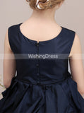 Short Junior Bridesmaid Dresses,Ruffled Junior Bridesmaid Dress,Little Girls Dress,JB00016