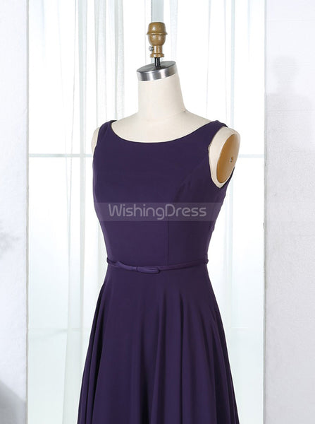 Simple Bridesmaid Dresses,Cutout Back Bridesmaid Dress,Long Bridesmaid Dress,BD00300