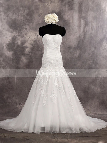 products/strapless-mermaid-white-wedding-dress-tulle-pleated-wedding-gown-wd00523-1.jpg