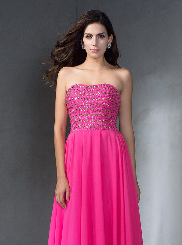 Strapless Prom Dress for Teens,Girls Graduation Dresses,Long Elegant Prom Dress,PD00336, US24W / Skyblue Strapless Prom Dress for Teens,Girls Graduation Dresses,Long Elegant Prom Dress,PD00336, US24W / Skyblue