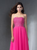 Strapless Prom Dress for Teens,Girls Graduation Dresses,Long Elegant Prom Dress,PD00336