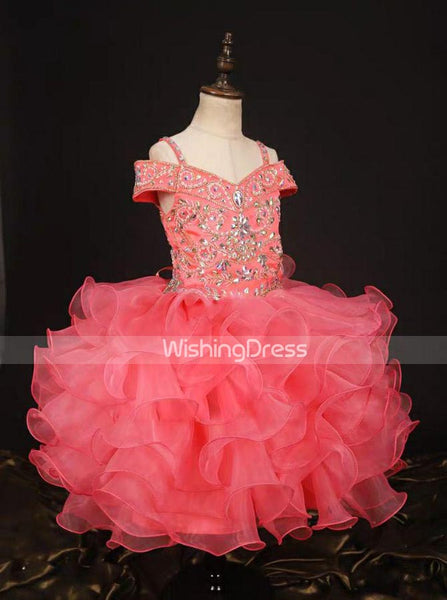 Stunning Little Girls Party Dresses,Little Princess Dress for Teens,GPD0045