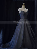 Sweetheart Prom Dresses,Long Sparkling Prom Dress,PD00375