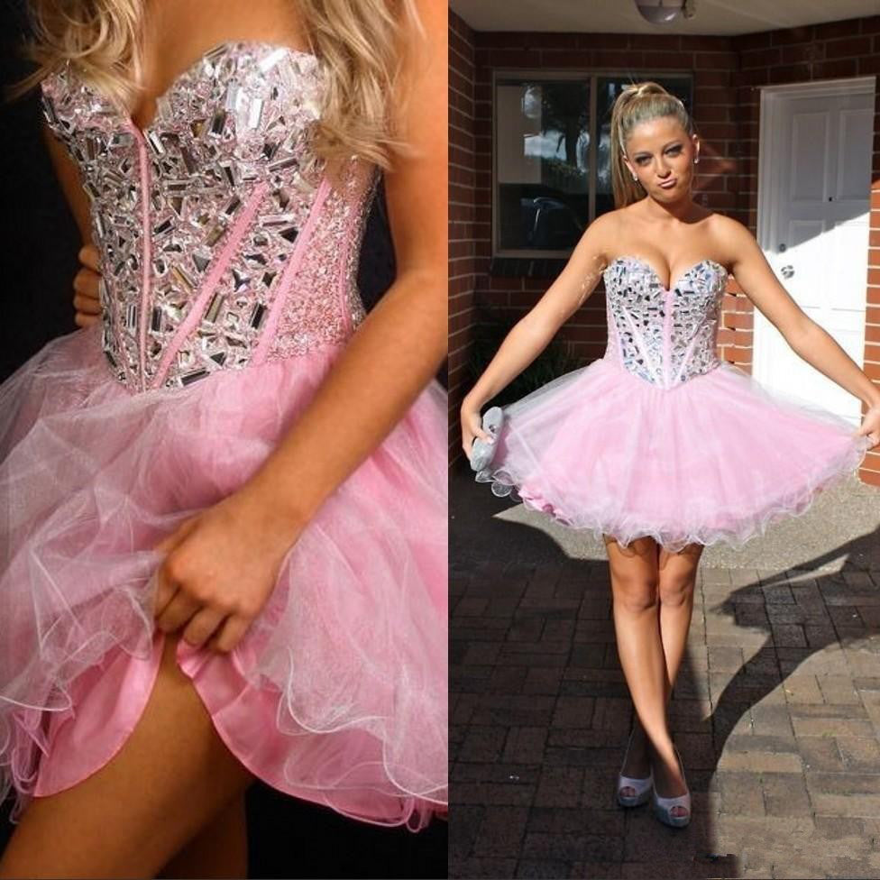 Sweetheart Tulle Sweet 16 Dress, Pretty Beaded Sweet 16 Dress, Short New Sweet 16 Dress SD00001 Custom Size / Custom Color(leaving a note)
