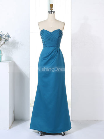 products/teal-bridesmaid-dress-satin-bridesmaid-dress-fitted-bridesmaid-dress-bd00314.jpg