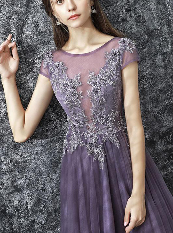 Tulle Bridesmaid Dress,Evening Dress Long,Bridesmaid Dress with Short - Wishingdress Tulle Bridesmaid Dress,Evening Dress Long,Bridesmaid Dress with Short - Wishingdress