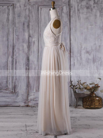 products/tulle-bridesmaid-dress-with-sash-floor-length-bridesmaid-dress-simple-bd00372-2.jpg