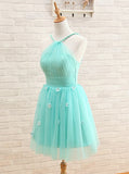 Turquoise Sweet 16 Dresses,Tulle Sweet 16 Dress,Cute Sweet 16 Dress,SW00024