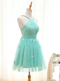 Turquoise Sweet 16 Dresses,Tulle Sweet 16 Dress,Cute Sweet 16 Dress,SW00024