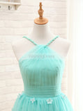 Turquoise Sweet 16 Dresses,Tulle Sweet 16 Dress,Cute Sweet 16 Dress,SW00024