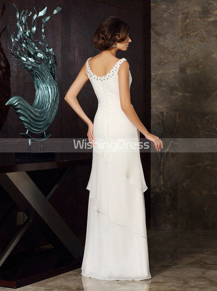Two Piece Mother of the Bride Dresses,Ruffled Mother of the Bride Dress,MD00041