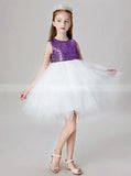 Two Tone Kids Party Dress,Tiered Tulle Birthday Party Dress,JB00069