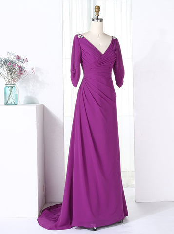 products/vintage-bridesmaid-dresses-bridesmaid-dress-with-sleeves-mother-of-the-bride-dress-bd00202-3.jpg