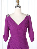 Vintage Bridesmaid Dresses,Bridesmaid Dress with Sleeves,Mother of the Bride Dress,BD00202