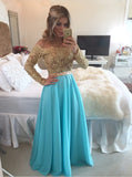 WaterMelon Prom Dresses,Prom Dress with Sleeves,Long Prom Dress,PD00330