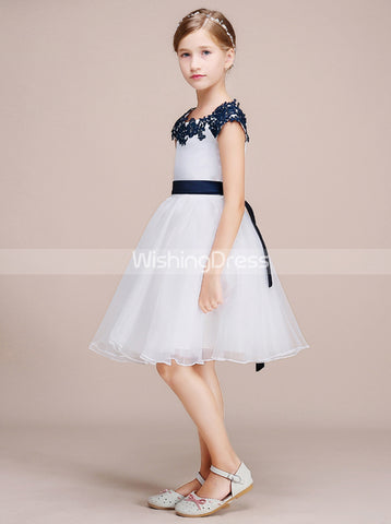 products/white-short-junior-bridesmaid-dresses-simple-junior-party-dress-flower-girl-dress-with-belt-jb00027.jpg