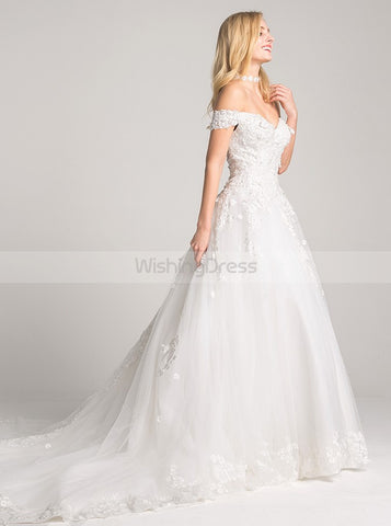 products/white-wedding-dress-off-the-shoulder-bridal-dress-tulle-wedding-gown-corset-bridal-gown-wd00011-1.jpg