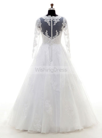 products/white-wedding-dress-plus-size-bridal-dress-wedding-dresses-with-sleeves-lace-bridal-gown-wd00228-2.jpg