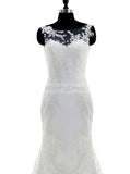 White Wedding Dresses,Mermaid Wedding Dress,Lace Wedding Dress,Elegant Wedding Dress,WD00211